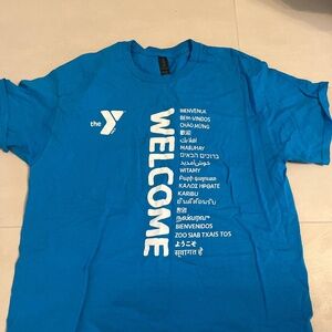 Traditional -religious YMCA Tee shirt Vintage YMCA cotton